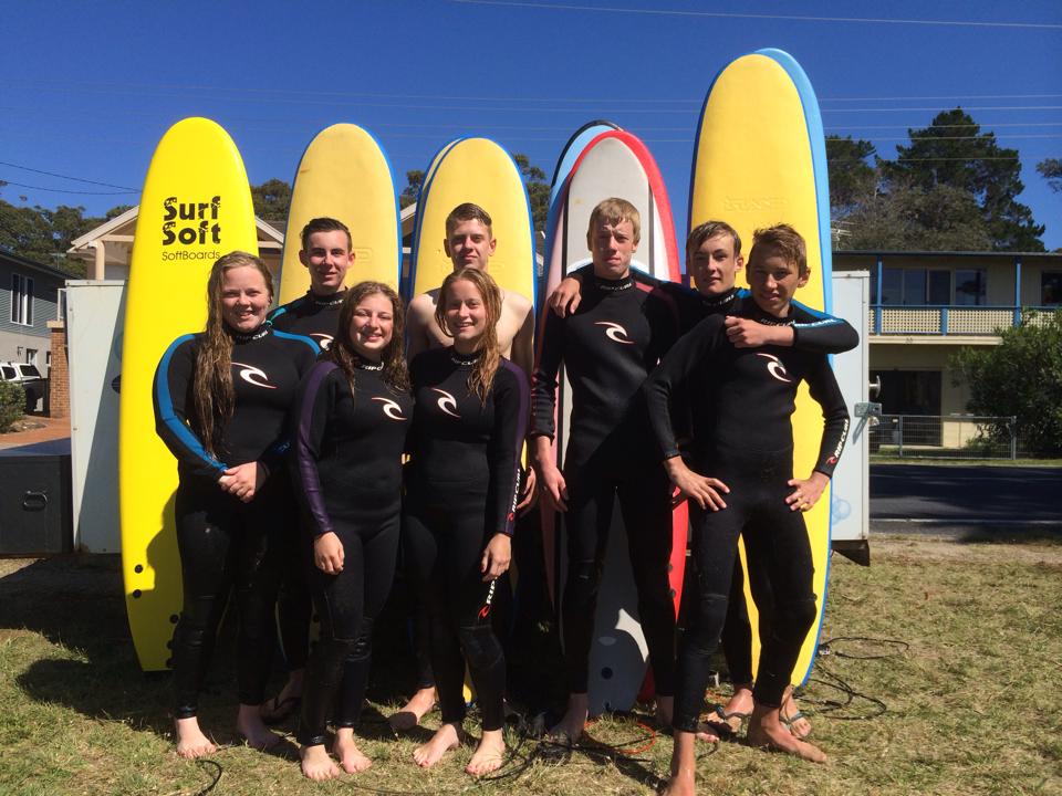 NSW South Coast surf school - Group Surfing Lessons