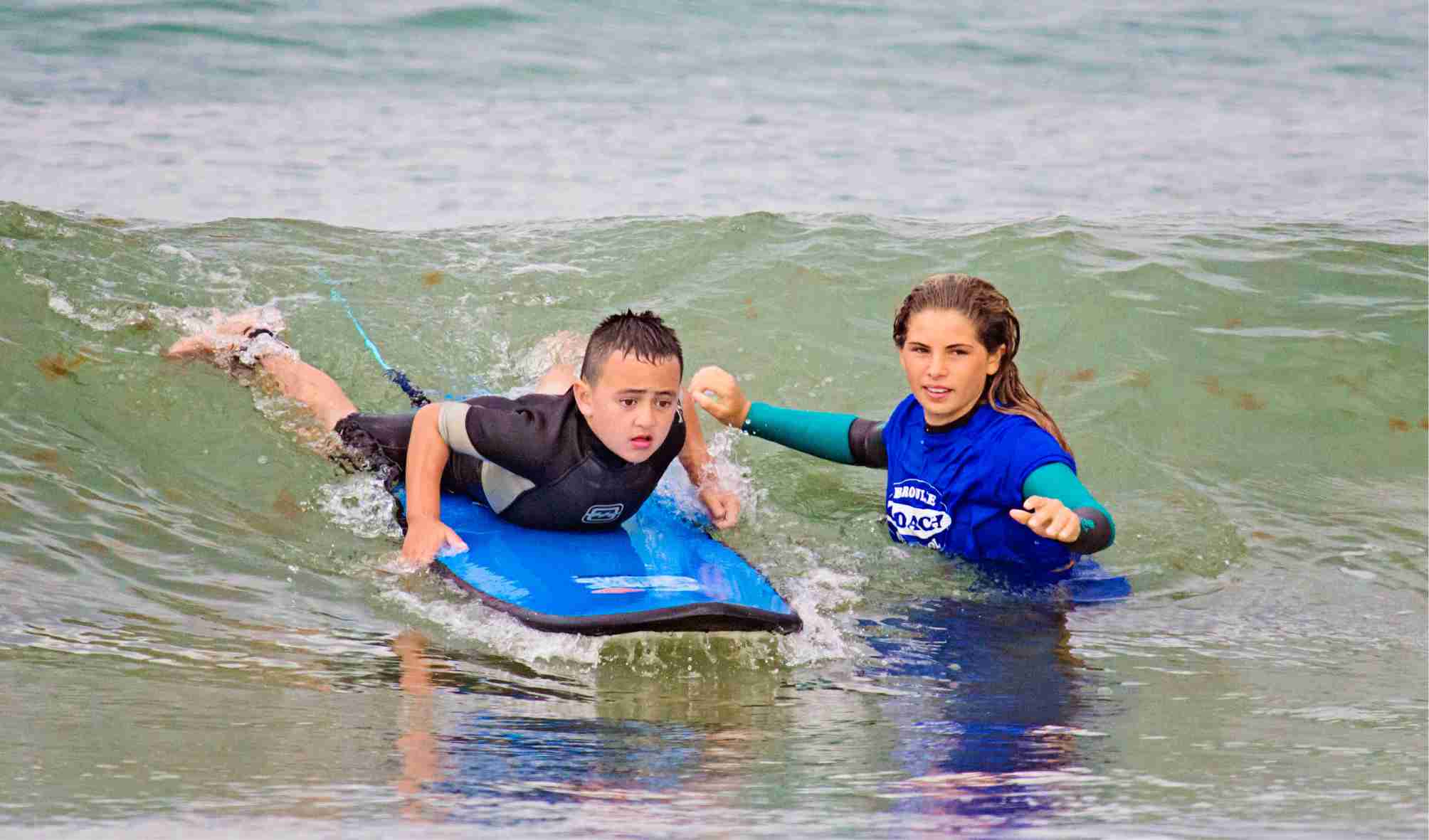 private surfing lessons for children