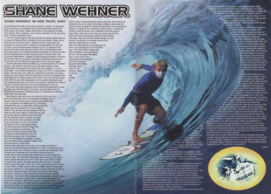 Shane Wehner tube