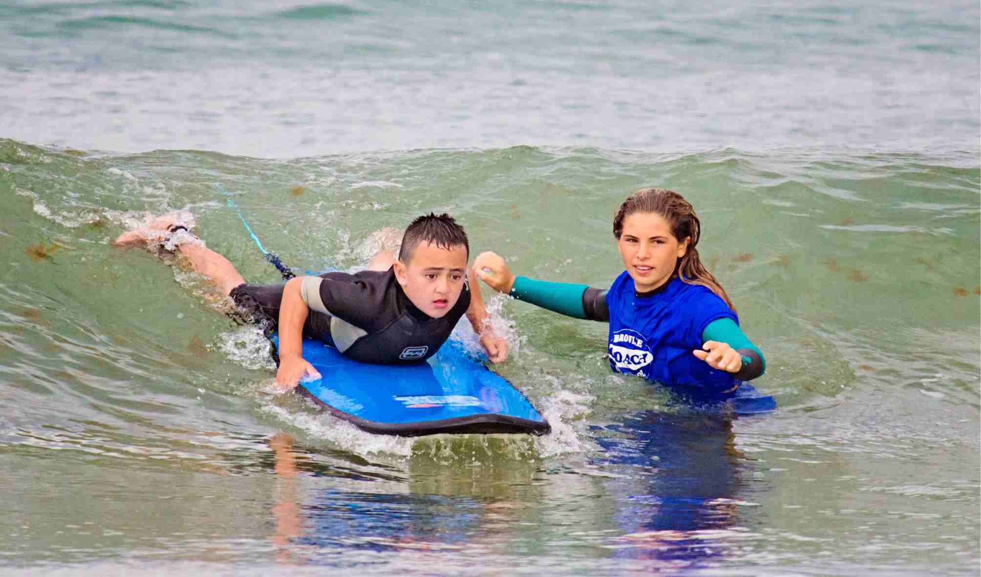 private surfing lessons for children