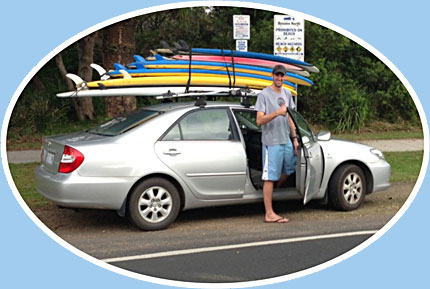 surf gear hire