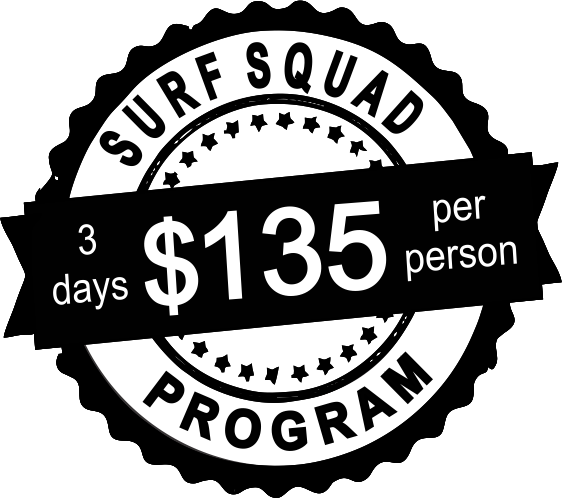 surf squad 3 days